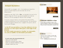 Tablet Screenshot of airport-vip-service.com